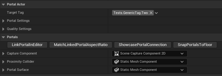 preview of editor tools and tag selection