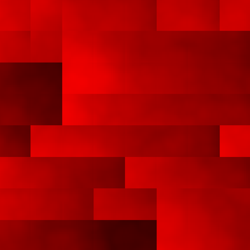 Two-dimensional slice through a sparse SDF texture block